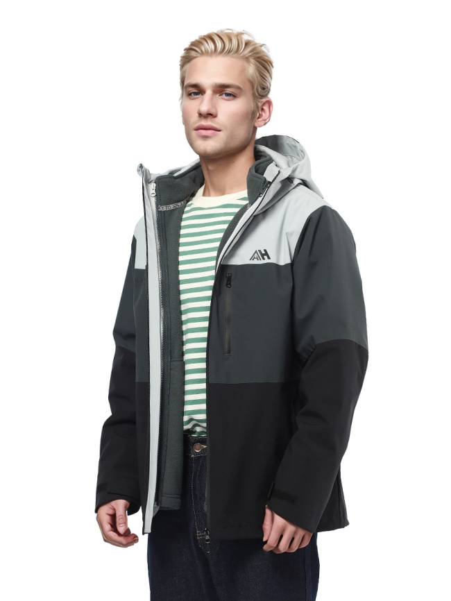 Куртка 2в1 Humtto 909 Grey фото 1