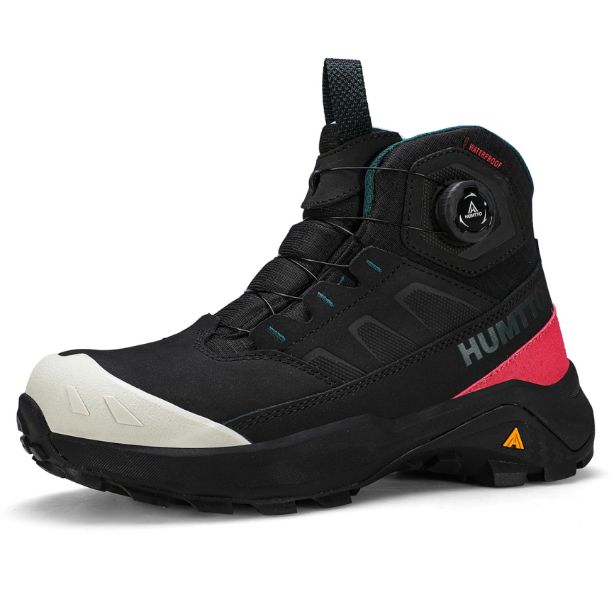 Кроссовки Humtto 712 Black-red фото 1
